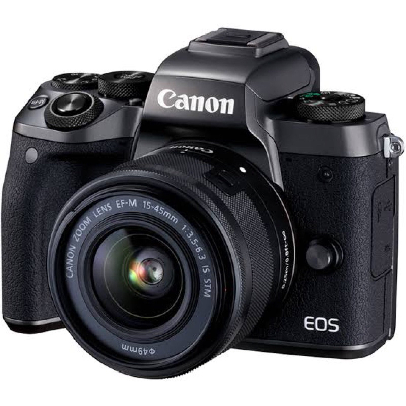 Canon EOS M5 Mirrorless - Body dan Lensa