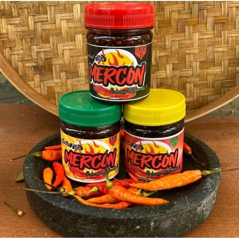 

Sakera) Sambal Rujak Mercon Madura level Kecil