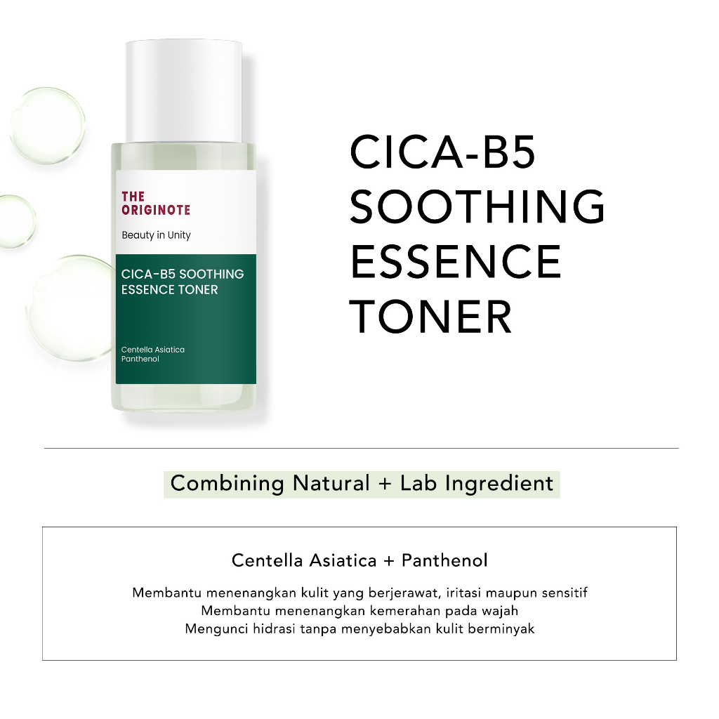 The Originote ACNE Soothing Toner + Soothing Moisturizer