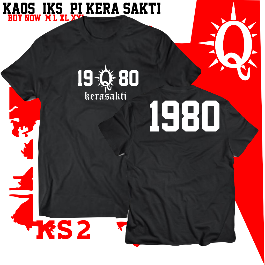 kaos kera sakti kaos kera sakti kaos kera sakti baju kaos ikspi kera saktI warna hitam