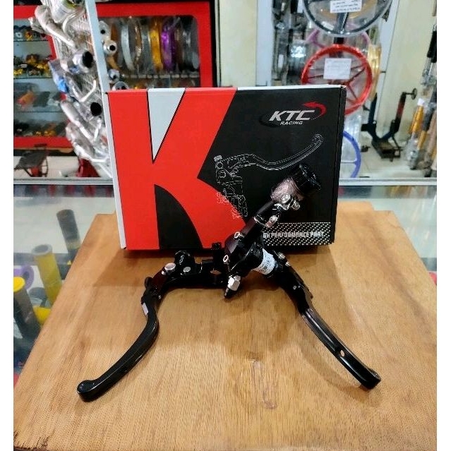MASTER REM (KTC) R+L KOPLING TABUNG PISAH CNC HITAM