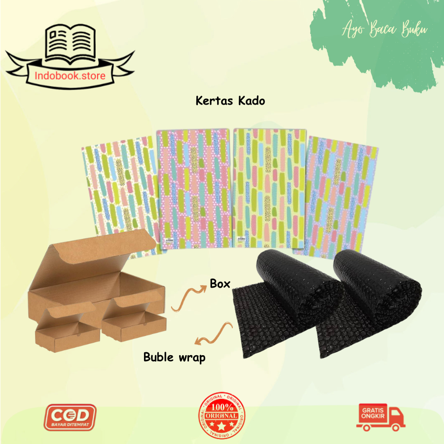 

Bubble wrap / kardus box/ kertas kado