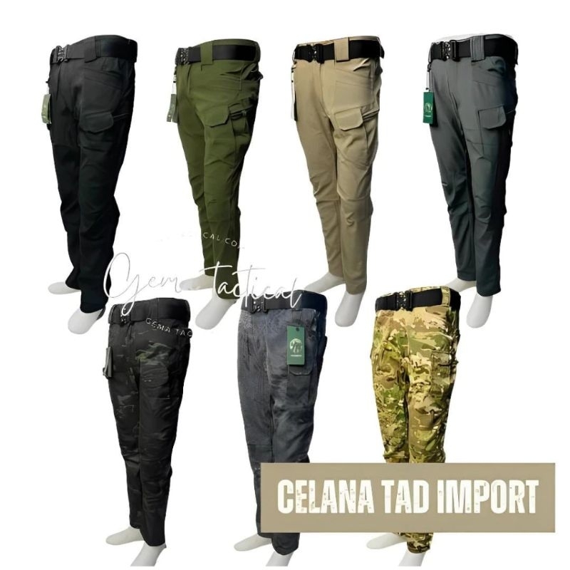Celana tactical tad import waterproof/ celana tad import  premium