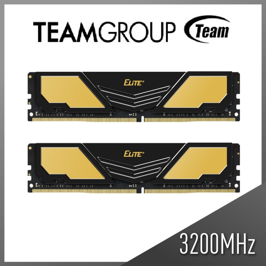 Team Elite Plus Longdimm DDR4 16GB 3200Mhz - Memory Team elite+