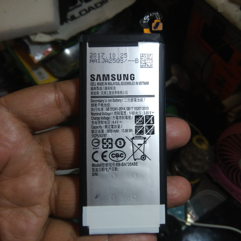 Baterai Samsung Galaxy J7 Pro SM J730G Baterai Original Samsung J7 Pro SM-J730G Baterai Samsung Gala