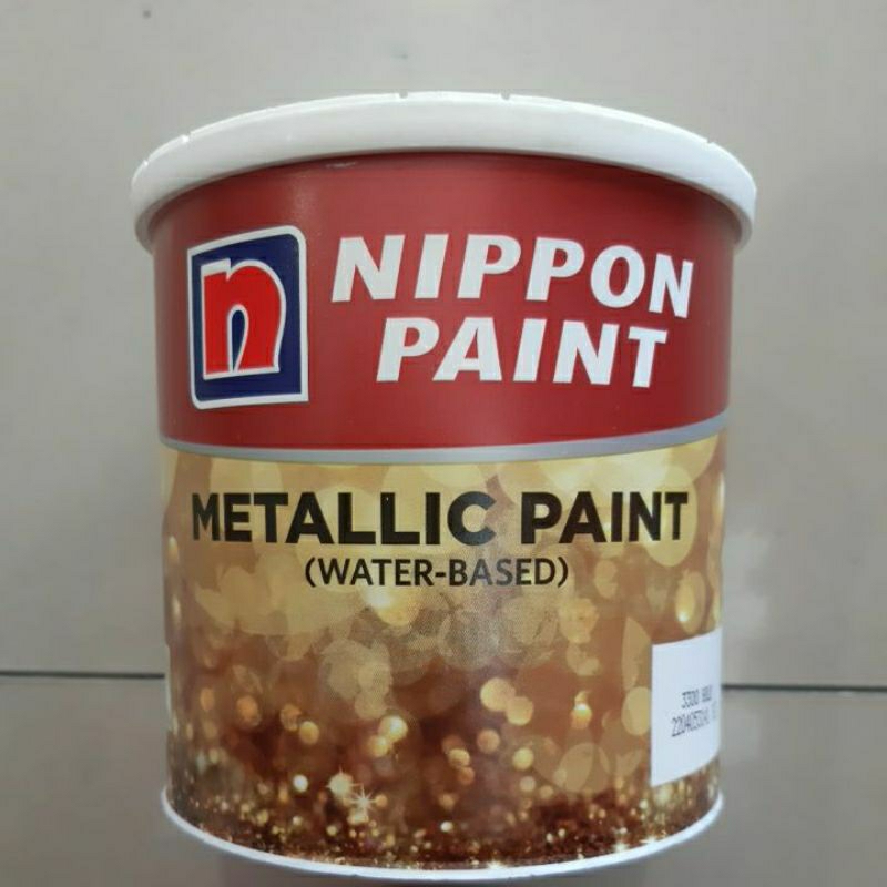 METALLIC PAINT WATER BASED | Cat Metalik Gold NIPPON PAINT