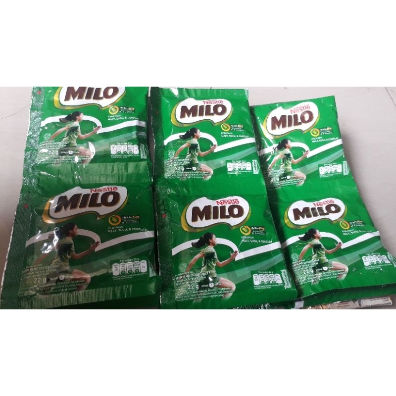 

Milo Susu Bubuk Coklat Sachet 1 Renceng