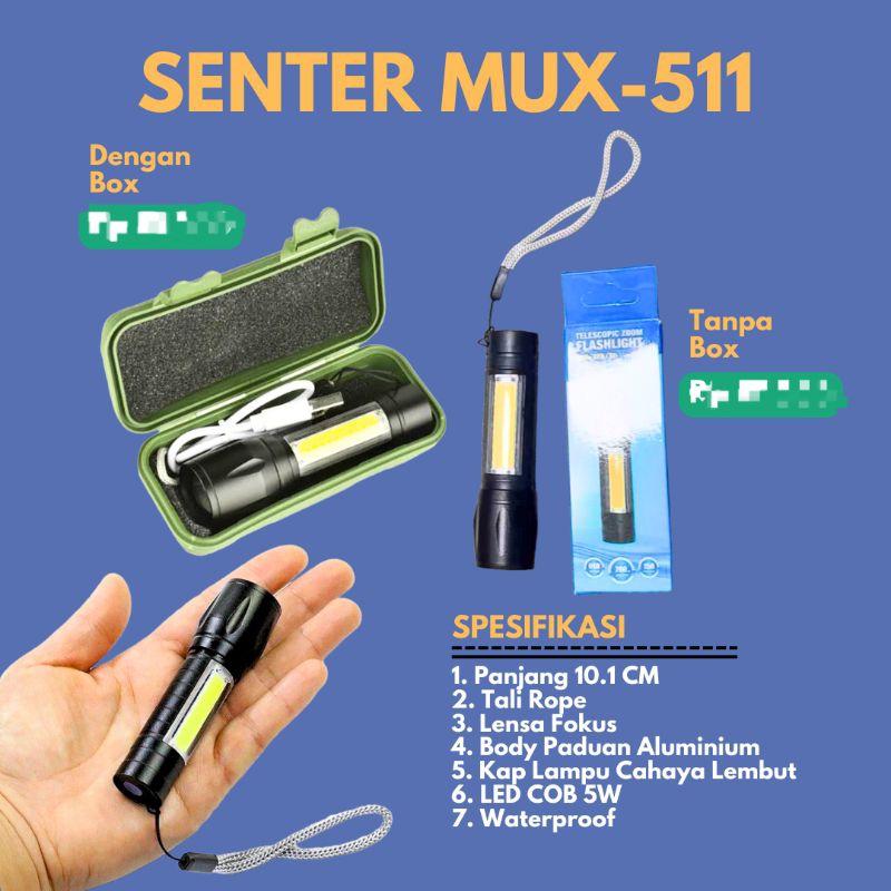 Lampu Senter Muxindo MUX-511