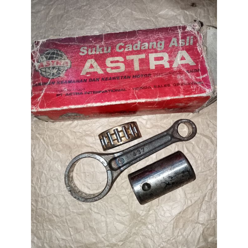 stang seher piston honda gl gl125 xl xl125 xl125e original baru