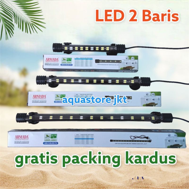 LAMPU CELUP 20 CM 30 CM 40 CM LED LAMPU AQUARIUM CELUP 20CM 30CM 40CM LAMPU LED AQUARIUM