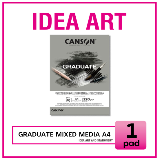 

Canson Graduate Mixed Media - Natural paper and Grey paper 400110371
