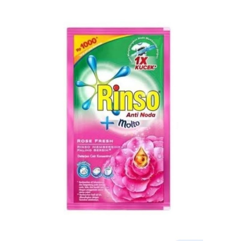 Rinso Cair/Rinso anti noda + molto/rinso sachet 1000