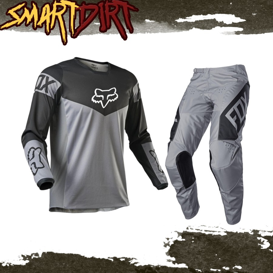 Jersey FOX 180 Revn Steel Grey Jerset FOX Revn 180 Trail Original