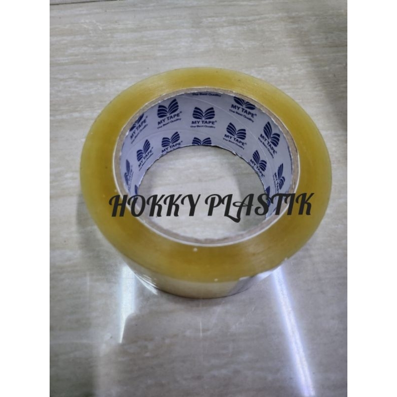 

Lakban Bening 45mm x 110 yard Full MY TAPE ( Per Pcs)