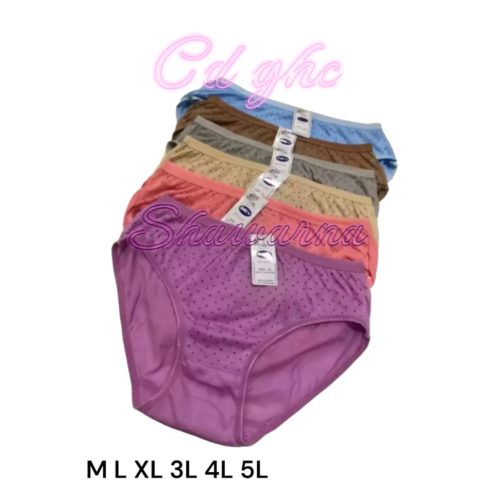 6pcs Cd Wanita/ Cd Wanita Murah/Kancut Wanita Terkini/Cd Wanita Dewasa