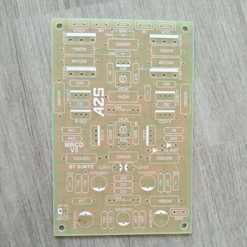 pcb power driver Mcrd v3 FBR