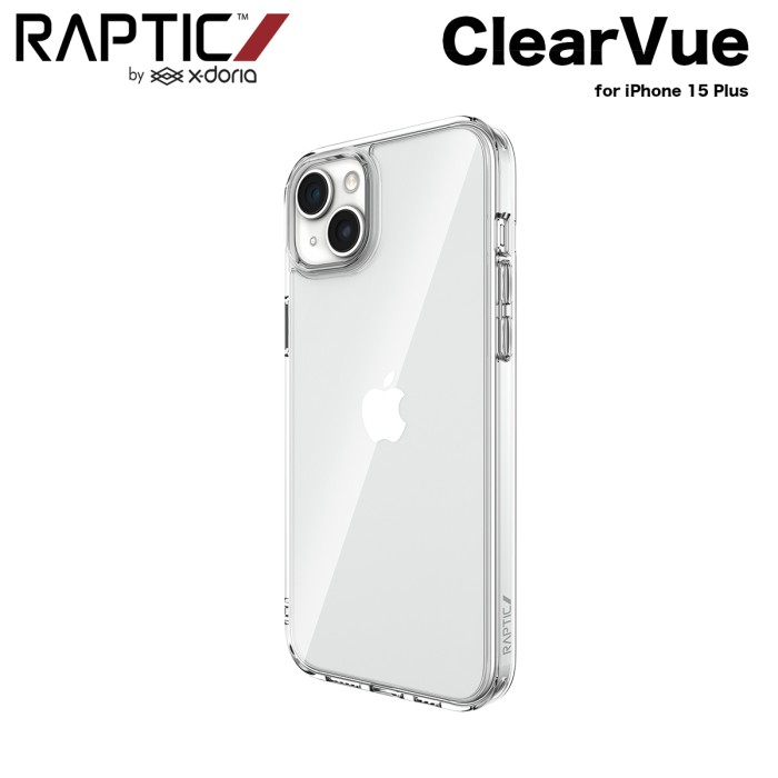 Casing iPhone 15 Plus XDoria Raptic CLEARVUE Drop Protection Case - Clear