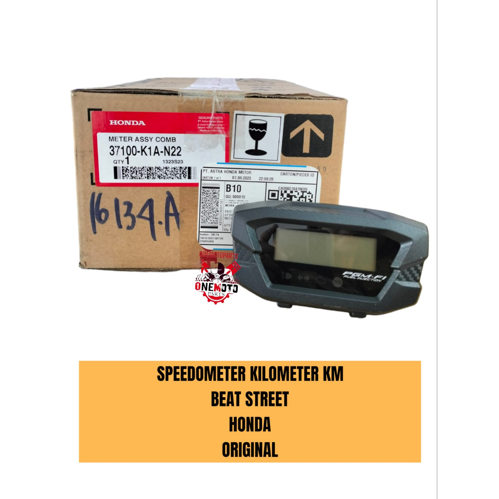 SPEEDOMETER KILOMETER KM MOTOR BEAT STREET HONDA ORIGINAL 37100-K1A-N22