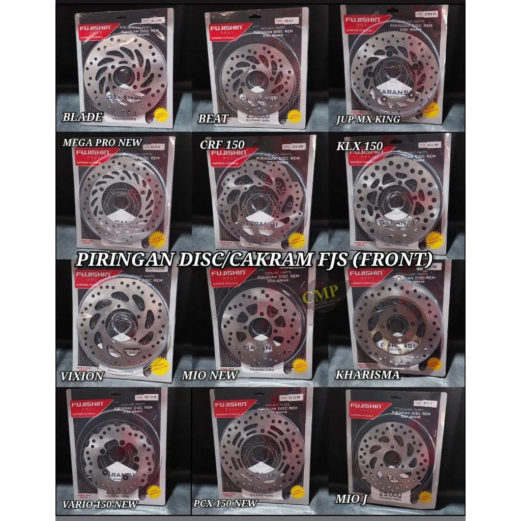 PIRINGAN DEPAN BLADE/REVO ABSOLUTE (FRONT) FUJISHIN