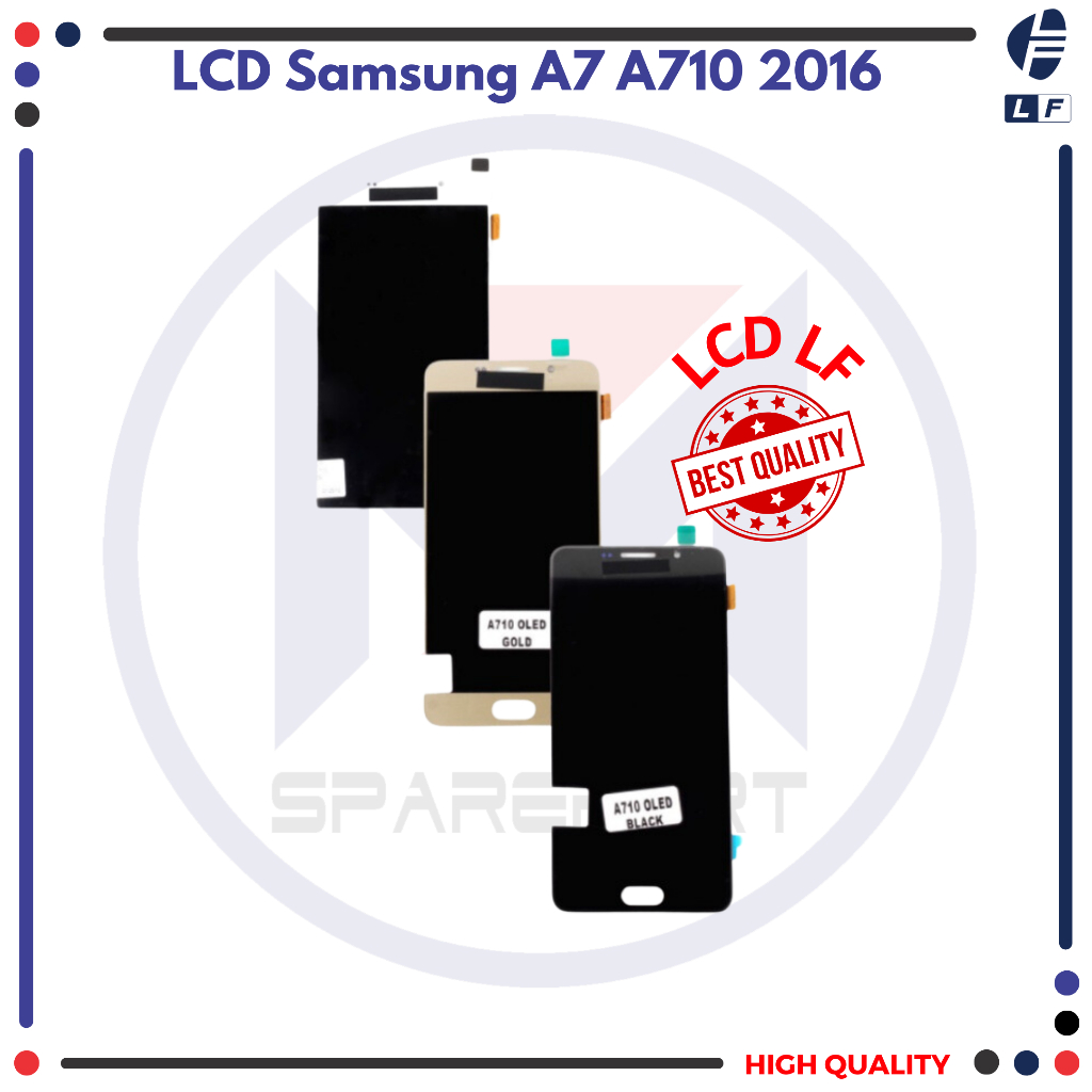 LCD SAMSUNG A7 A710 2016 FULLSET TOUCHSCREEN