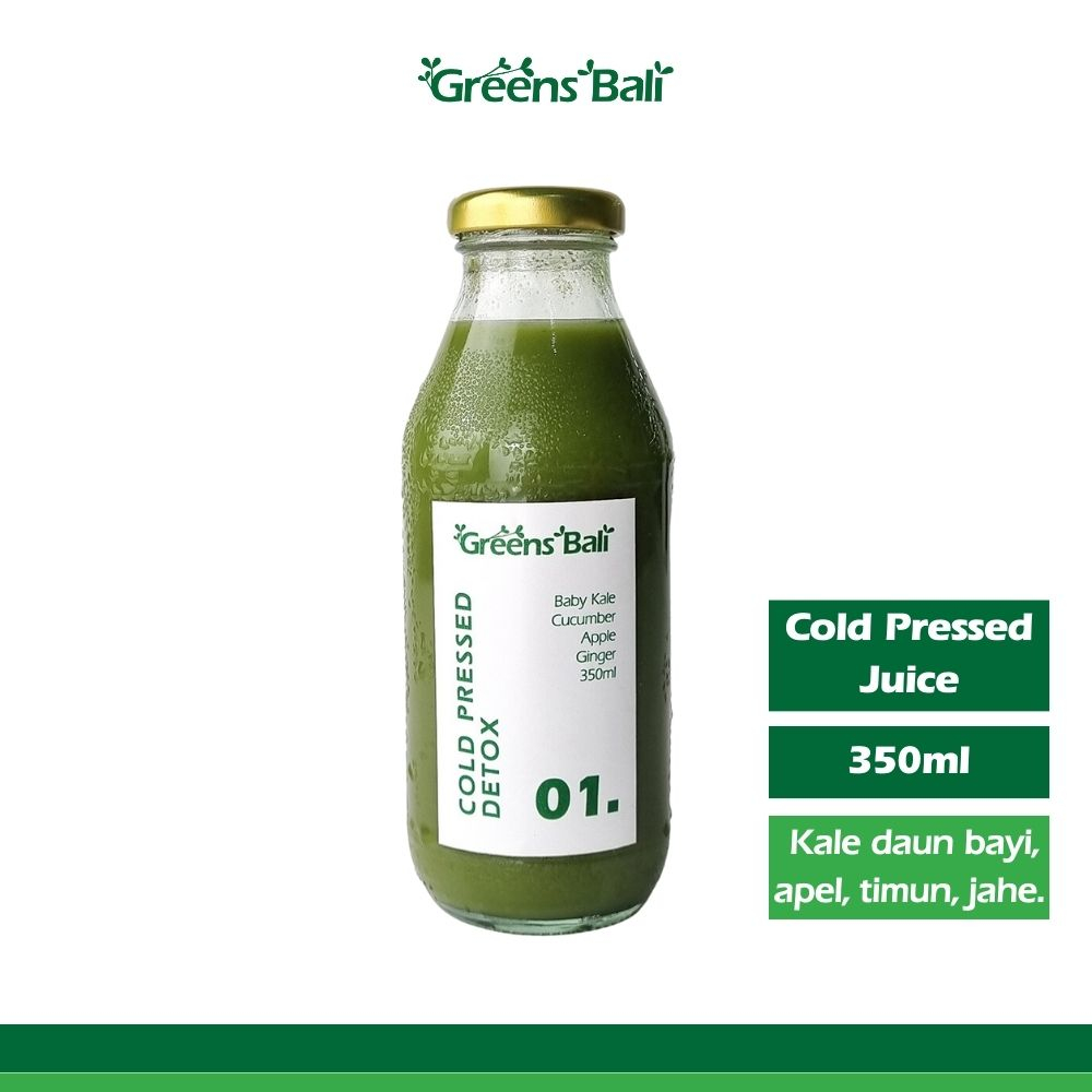 

Greens Bali No.1 Detox Cold Pressed Juice 350ml
