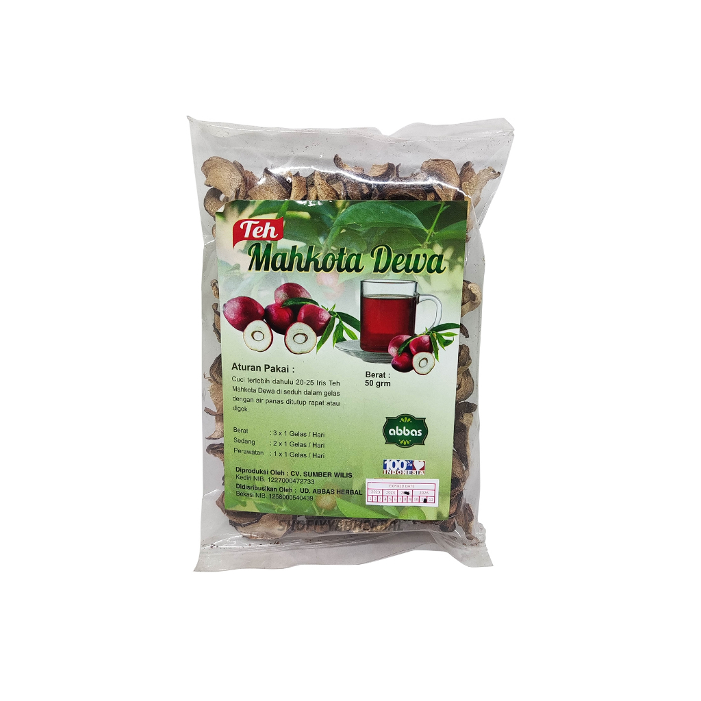 

mahkota dewa kering 50 gram
