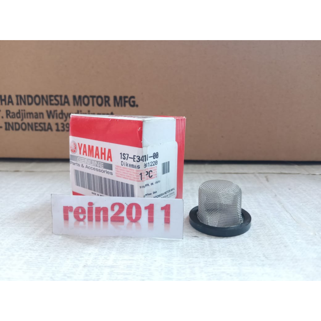 STRAINER FILTER SARINGAN OLI NMAX XABRE WR155 VIXION OLD NVA NVL ASLI ORI YAMAHA 1S7 E3411 00