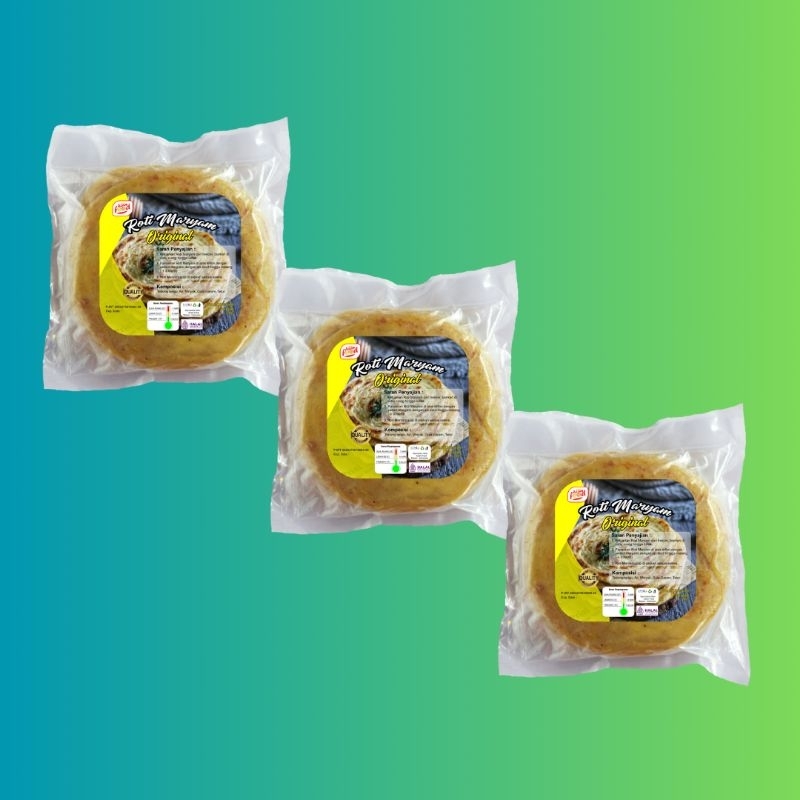 

[PAKET 3 PACK] ROTI MARYAM ORIGINAL LARGE