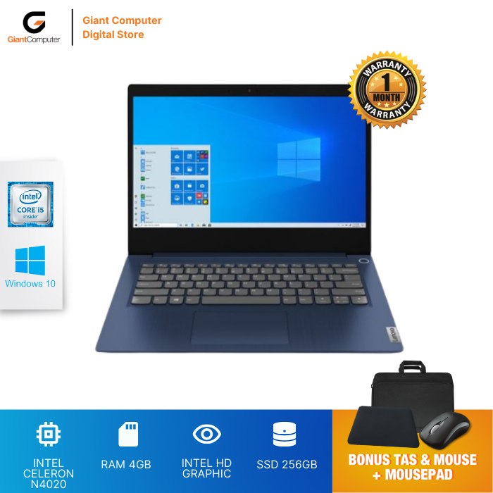 Laptop 1 JUTAAN Intel celeron, i3