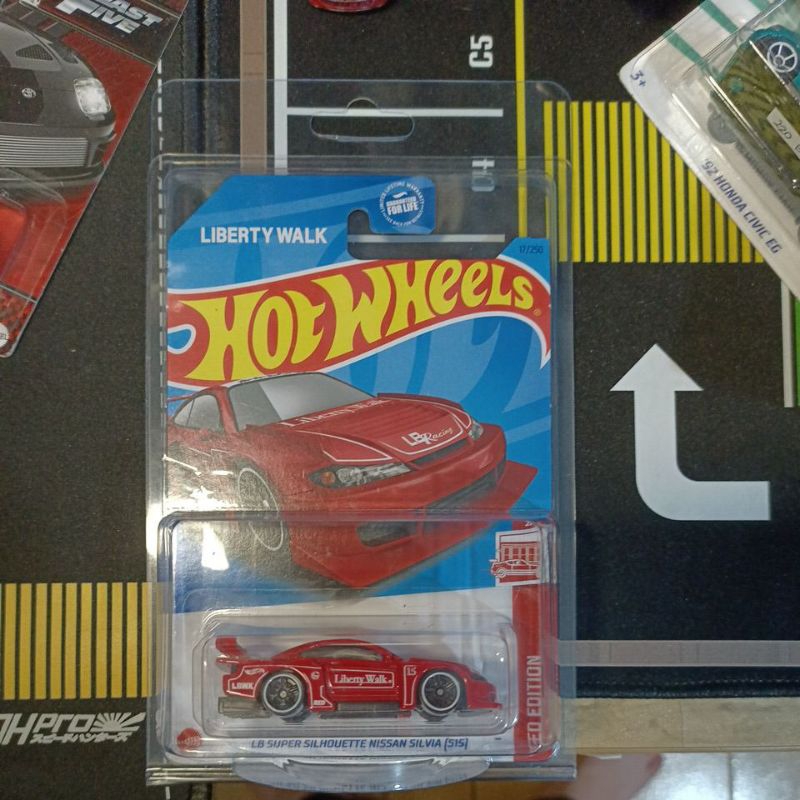 hotwheels lbwk red edition s15