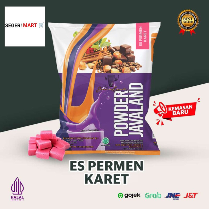 

Powder Bubuk Minuman Rasa Permen Karet Ukuran 1Kg