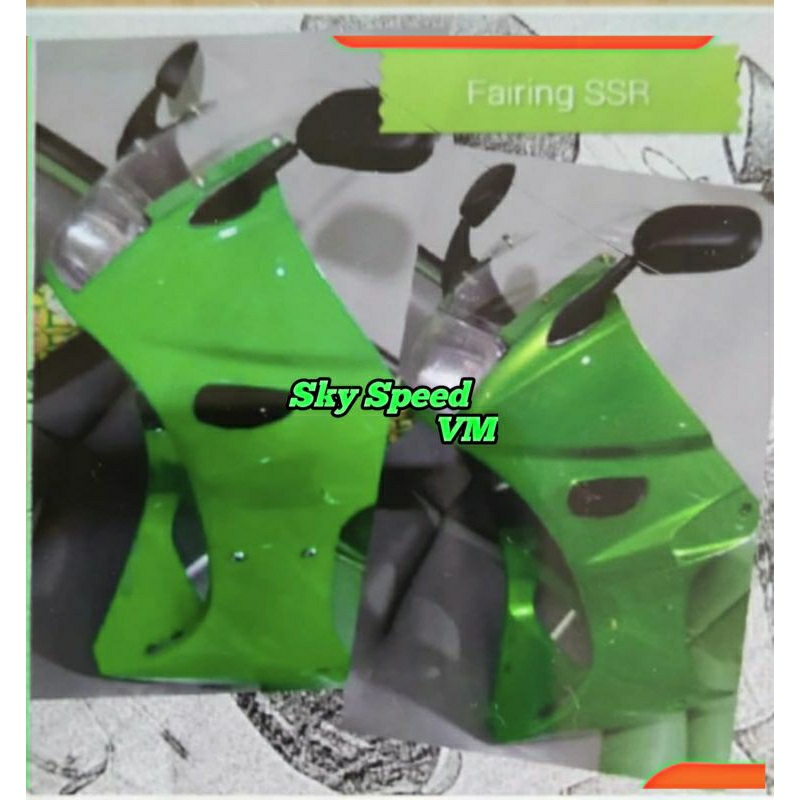 feiring fairing ninja r SSR Thailand full  plastik abs