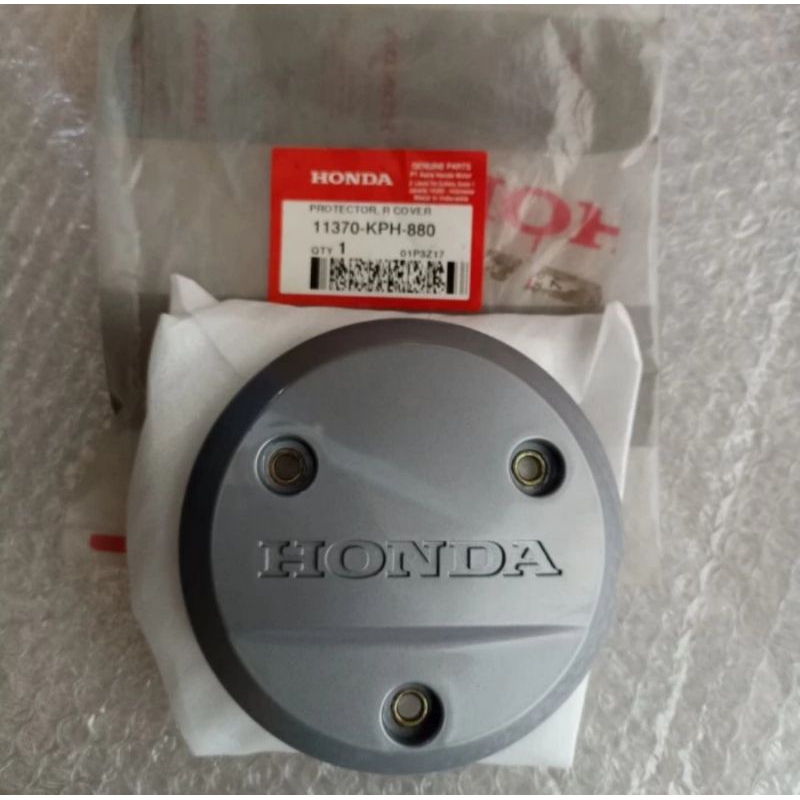 COVER TUTUP PROTECTOR KARISMA KHARISMA SUPRA X125 KIRANA ORI AHM 11370-KPH-880 TUTUP COVER BAK KOPLI