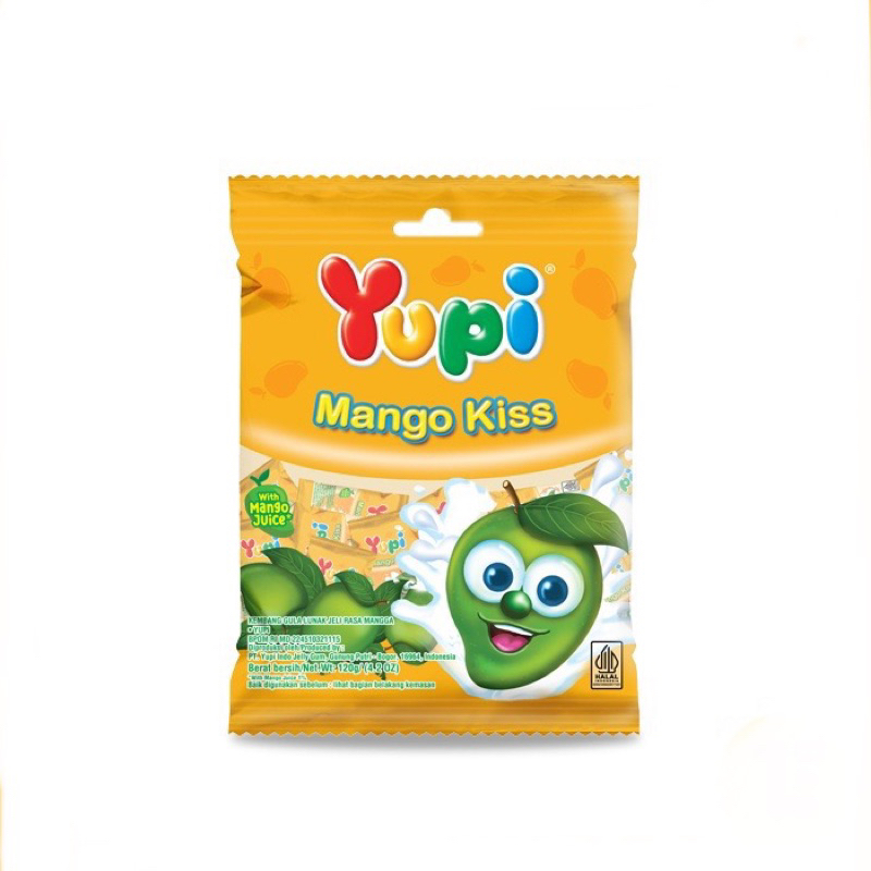 

Yupi Mango Kiss Bag 120gr