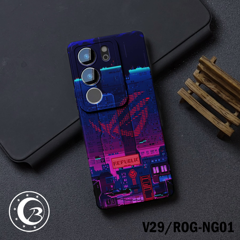 NG01 Marintri Case VIVO V29 Fashion Case ROG Softcase Casing & Cover Hp Case Murah