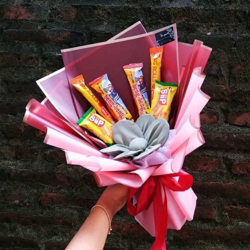 

BUKET KADO HIJAB MIX SNACK