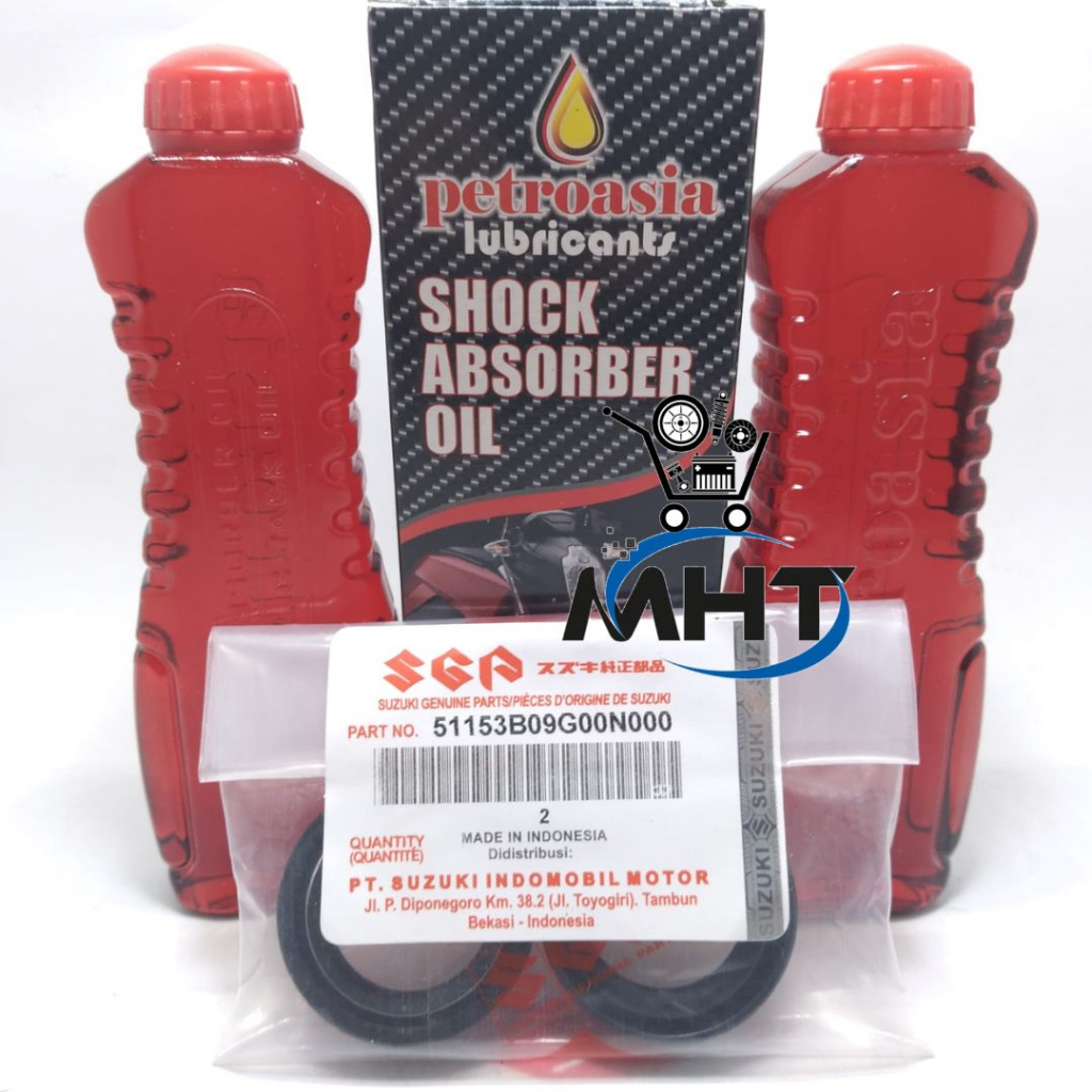 Science Shock Absorber Oil Shockbreker + Seal Shock Suzuki Satria FU 150 Smash Shogun Spin Skydrive 