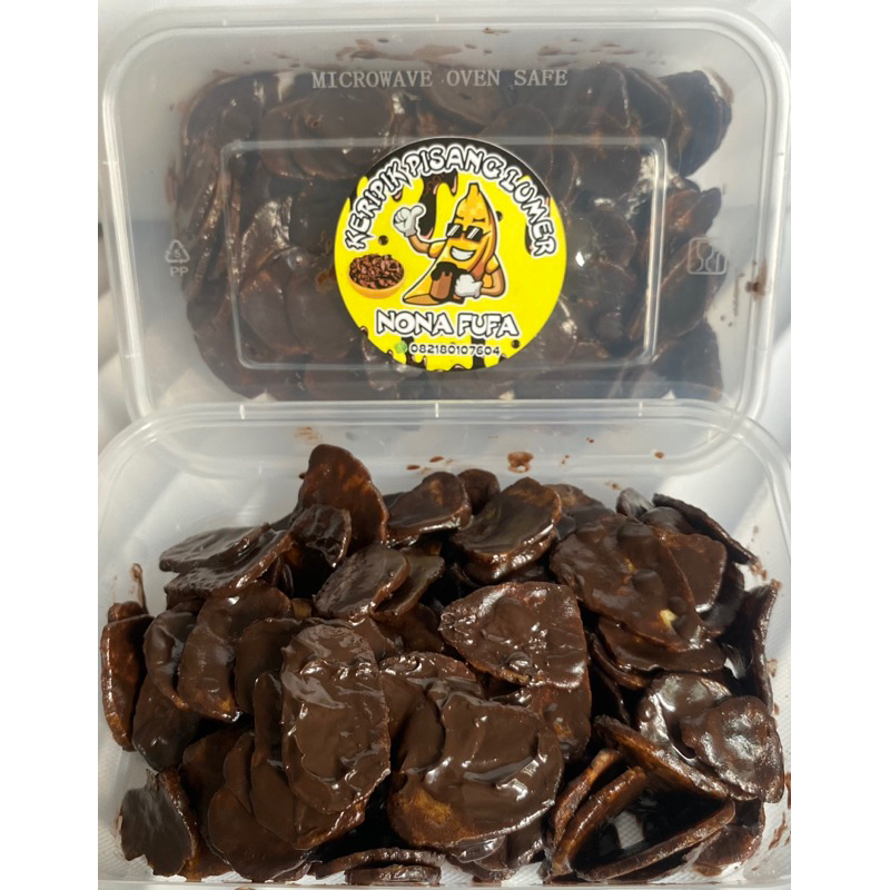 

keripik pisang cokelat lumer //keripik viral//150gr