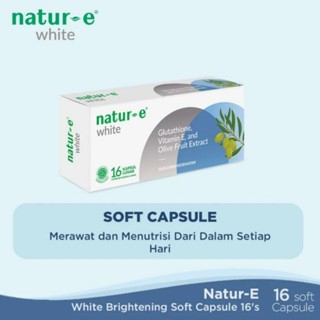 Natur-E White Soft Capsule 16s - Glutathione + Vitamin E Skincare