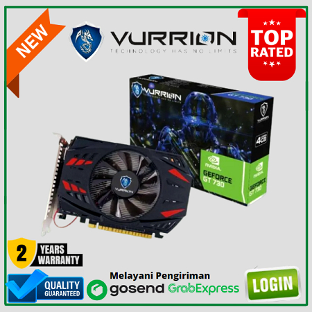 VGA CARD / VGA NVIDIA VURRION GT730 / GT 730 4GB GDDR5 64-bit