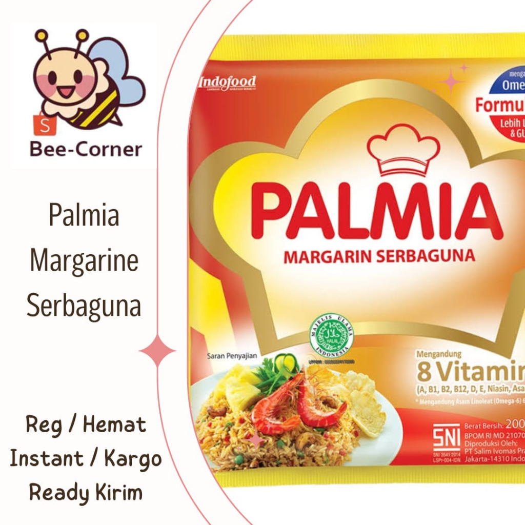 

Palmia/Filma/Rose Brand margarin serbaguna 200gram