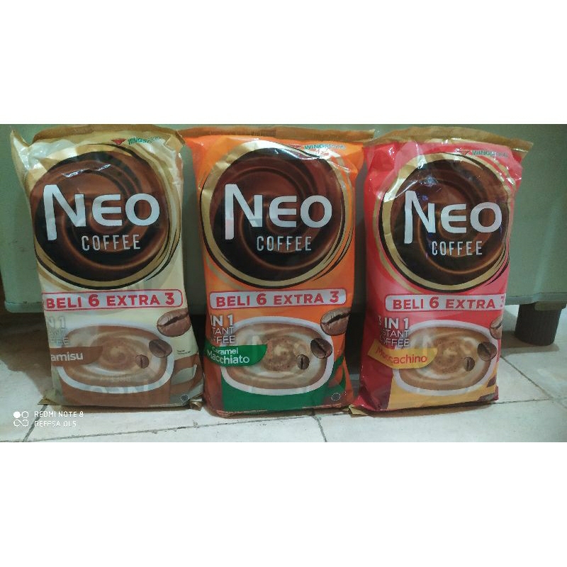 

Neo coffe moccachino/ tiramishu/machiato