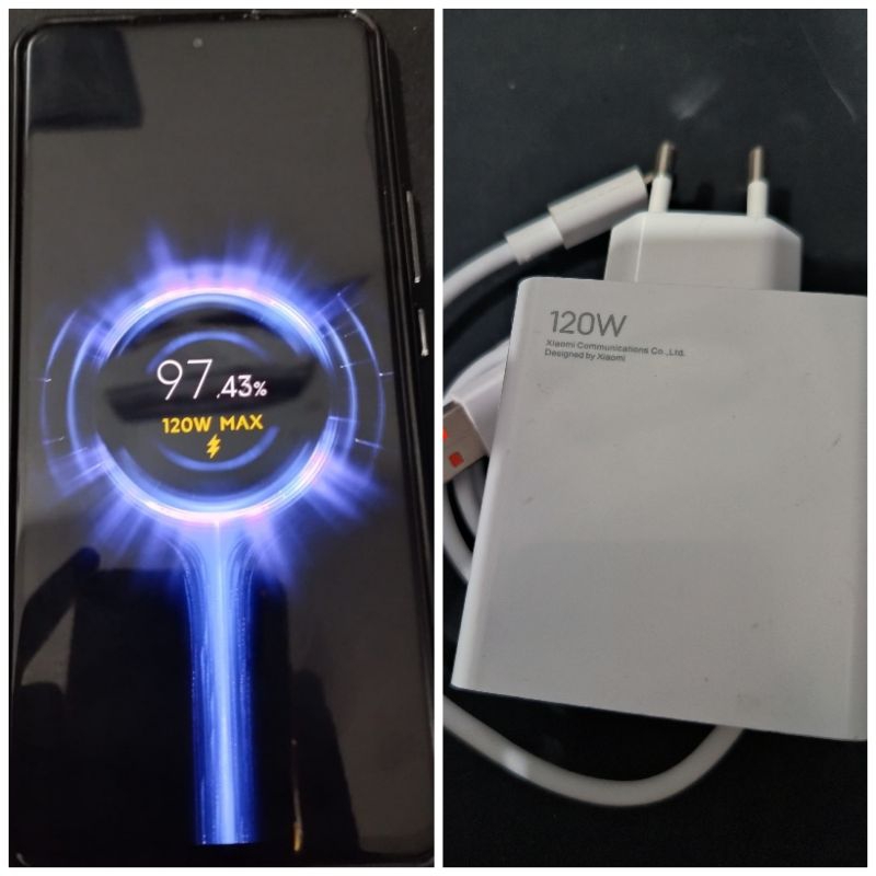 Charger Xiaomi 120W 120 Watt Hypercharge Second Bekas Mi 10 11 12 11T 12T Poco F4 GT