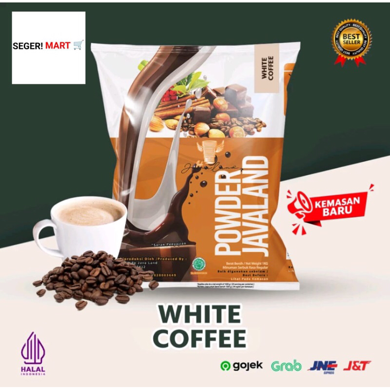 

Powder Bubuk Minuman Rasa White Coffee Ukuran 1Kg