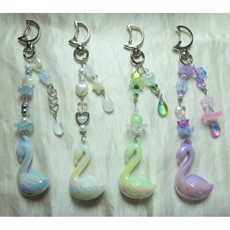 Swan Lake Keychain
