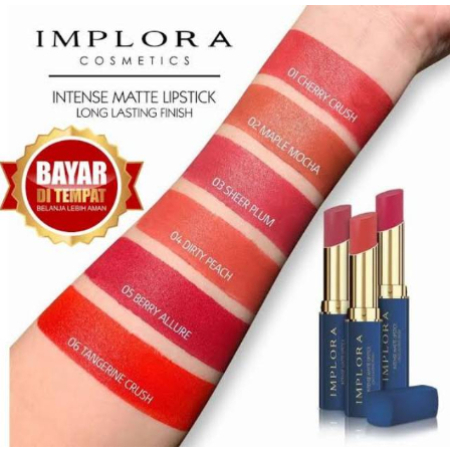Lipstik Implora Intense Matte - Implora Lipstik Matte Original