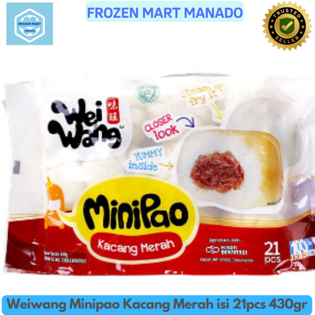 

Weiwang Minipao Kacang Merah isi 21pcs 430gr - Frozen Mart Manado (Frozen Food Manado)