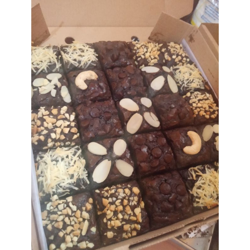 

fudgy brownies 20x20