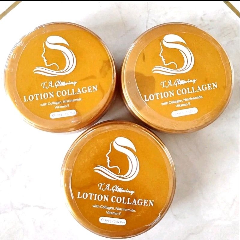 3 pot lotion ta collagen  ta glowing Hb bpom original