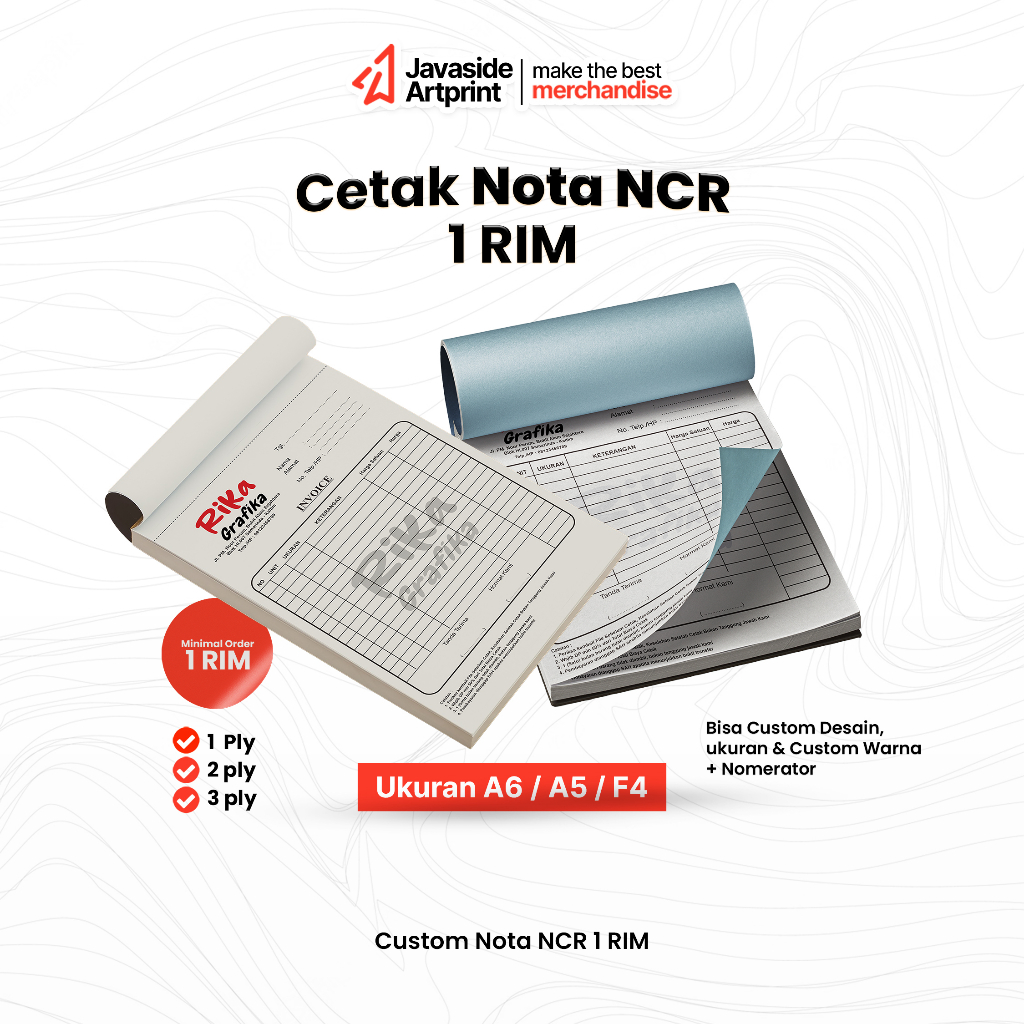 

cetak Nota NCR 1 RIM - Javaside Artprint